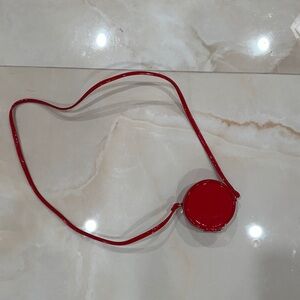 Marc Jacobs Glossy Red Crossbody Bag